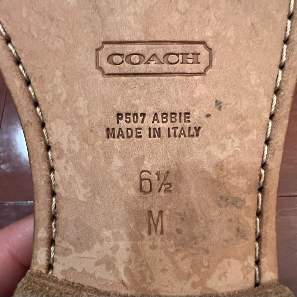 Coach Sandals - Picture 3 of 4